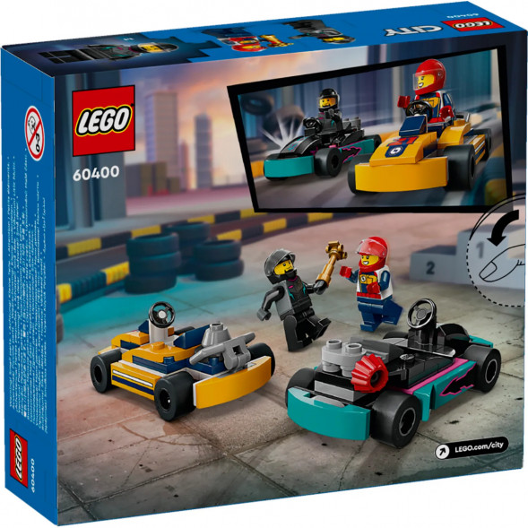Конструктор LEGO City 60400 Карты и водители  в Уфе