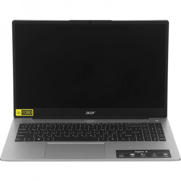 Ноутбук Acer Aspire 3 A325-42 (15.6&amp;quot;, IPS, AMD Ryzen 7 7730U 2ГГц, 8 ядер, 16ГБ DDR4, 512ГБ SSD, AMD Radeon Graphics, без ОС), серебристый в Уфе