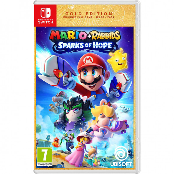 Игра Mario + Rabbids: Sparks of Hope. Gold Edition [Nintendo Switch, русские субтитры] в Уфе