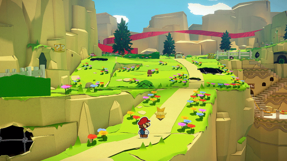 Игра Paper Mario: The Origami King [Nintendo Switch, английская версия] в Уфе