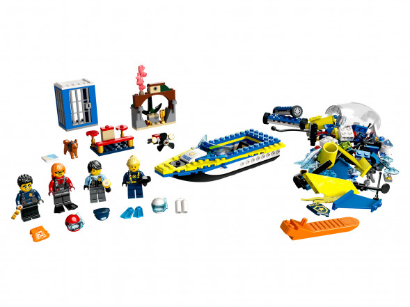Конструктор LEGO City 60355 Детективные миссии водной полиции в Уфе