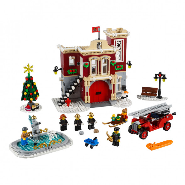 Конструктор LEGO Creator 10263 Пожарная часть в зимней деревне в Уфе