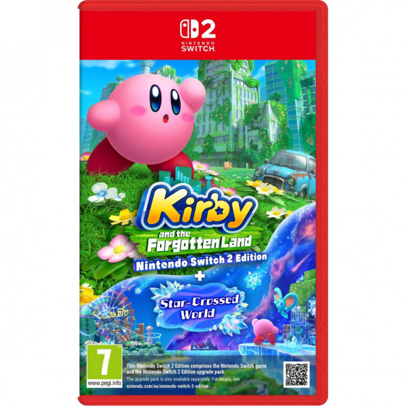 Игра Kirby and the Forgotten Land + Star-Crossed World [Nintendo Switch 2, английская версия] в Уфе