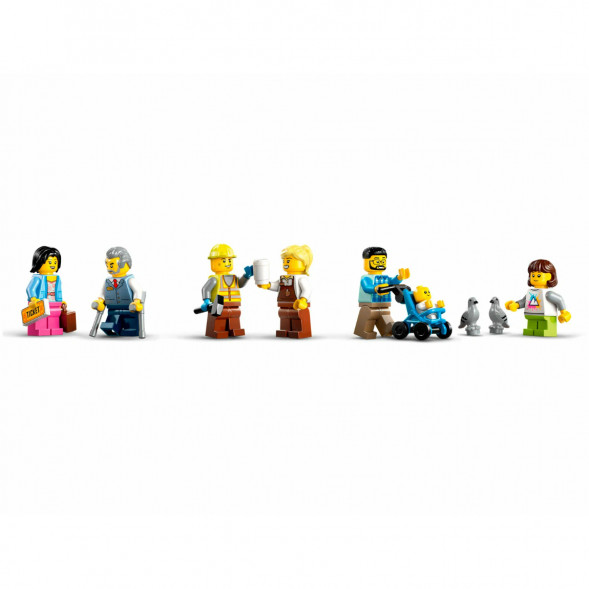 Конструктор LEGO City 60469 Центральный железнодорожный вокзал в Уфе