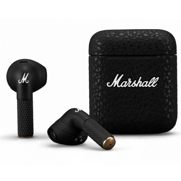 Беспроводные наушники Marshall Minor III, USB Type-C, черный в Уфе