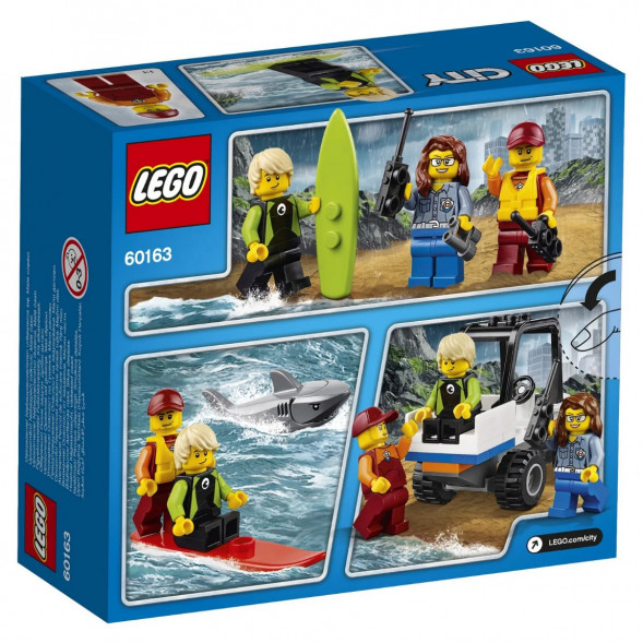 Конструктор LEGO City 60163 Береговая охрана в Уфе