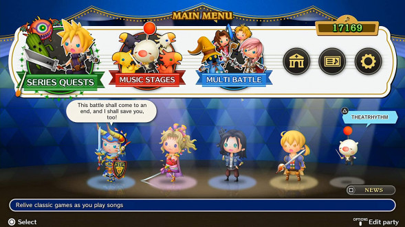 Игра Theatrhythm: Final Bar Line [Nintendo Switch, английская версия] в Уфе