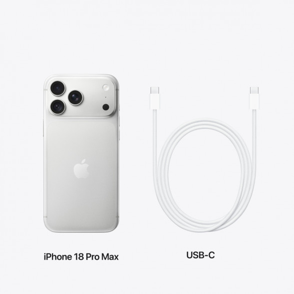 Смартфон Apple iPhone 18 Pro Max 1TB (eSIM), Silver в Уфе