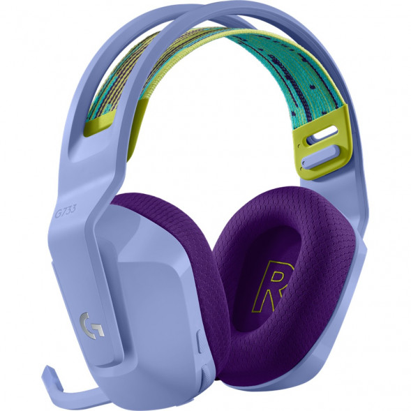 Игровая гарнитура Logitech G733 RGB Lightspeed Wireless, сиреневый в Уфе