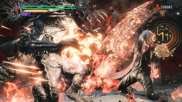 Игра Devil May Cry 5. Devil Hunter Edition [Nintendo Switch 2, русские субтитры] в Уфе