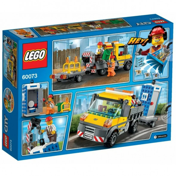Конструктор LEGO City 60073 Машина техобслуживания в Уфе