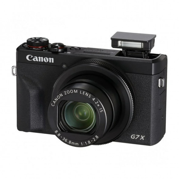 Фотоаппарат Canon PowerShot G7X Mark III, чёрный в Уфе