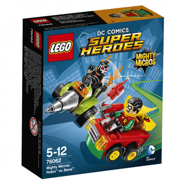 Конструктор LEGO Super Heroes 76062 Робин против Бэйна в Уфе