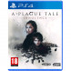 Игра A Plague Tale: Innocence [PS4, русские субтитры] в Уфе
