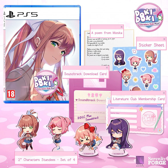 Игра Doki Doki Literature Club Plus! [PS5, русские субтитры] в Уфе