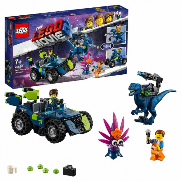 Конструктор LEGO Movie 70826 Рэкстремальный внедорожник Рэкса в Уфе
