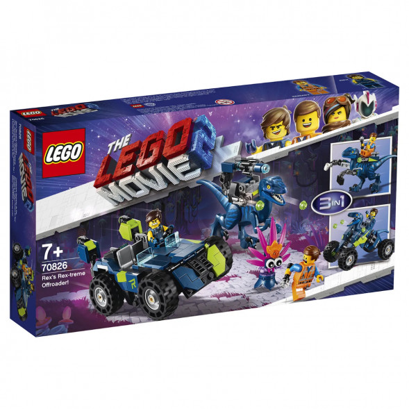 Конструктор LEGO Movie 70826 Рэкстремальный внедорожник Рэкса в Уфе
