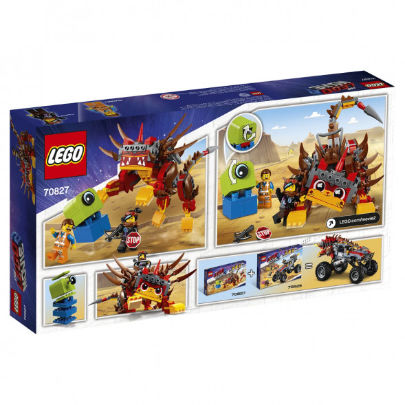 Конструктор LEGO Movie 70827 Ультра-Киса и воин Люси в Уфе
