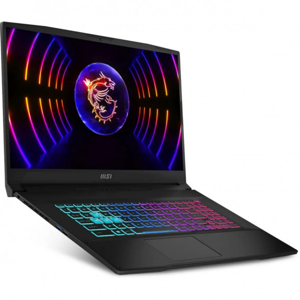 Ноутбук MSI Katana 17 B13VEK-1622XRUY (17.3&amp;quot;, IPS, Intel Core i7 13620H 2.4ГГц, 10 ядер, 16ГБ DDR5, 512ГБ SSD, NVIDIA GeForce RTX 4050 - 6 ГБ, FreeDOS), черный в Уфе