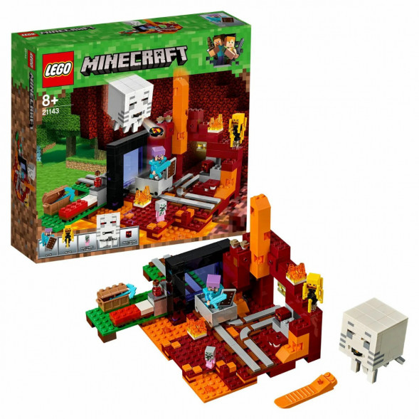 Конструктор LEGO Minecraft 21143 Портал в Подземелье  в Уфе