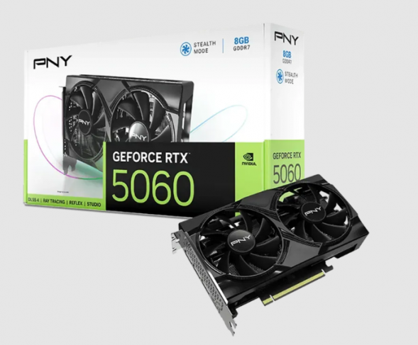 Видеокарта PNY GeForce RTX 5060 OC Dual Fan в Уфе