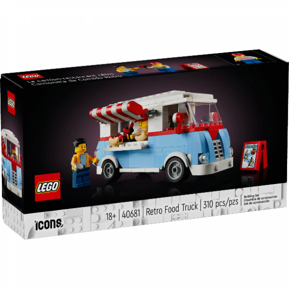 Конструктор LEGO Icons 40681 Ретро фуд трак в Уфе