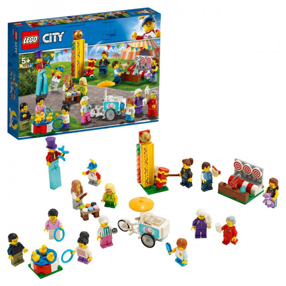 Конструктор LEGO City Town 60234 Комплект минифигурок Весёлая ярмарка в Уфе