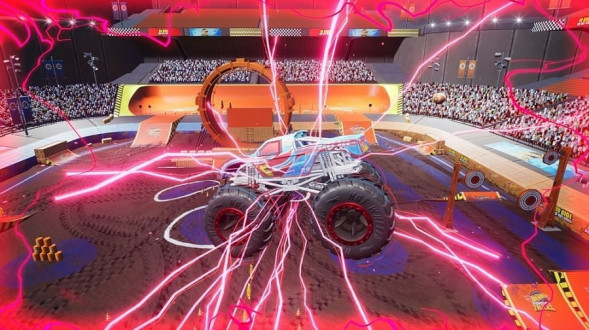 Игра Hot Wheels Monster Trucks: Stunt Mayhem [PS4, английская версия] в Уфе