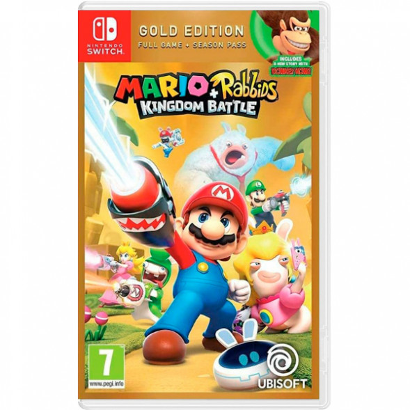 Игра Mario Rabbids: Kingdom Battle. Gold Edition [Nintendo Switch, английская версия] в Уфе