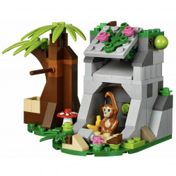 Конструктор LEGO Friends 41032 Джунгли: Мотоцикл скорой помощи