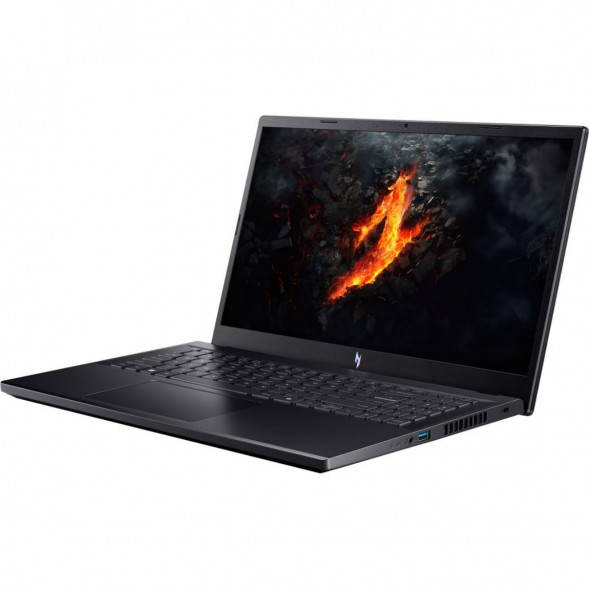 Ноутбук Acer Nitro V 15 ANV15-52-92DD (15.6&amp;quot;, IPS, Intel Core i9 13900H 2.6ГГц, 14 ядер, 16ГБ DDR5, 512ГБ SSD, NVIDIA GeForce RTX 5060 - 8 ГБ, без ОС), черный в Уфе